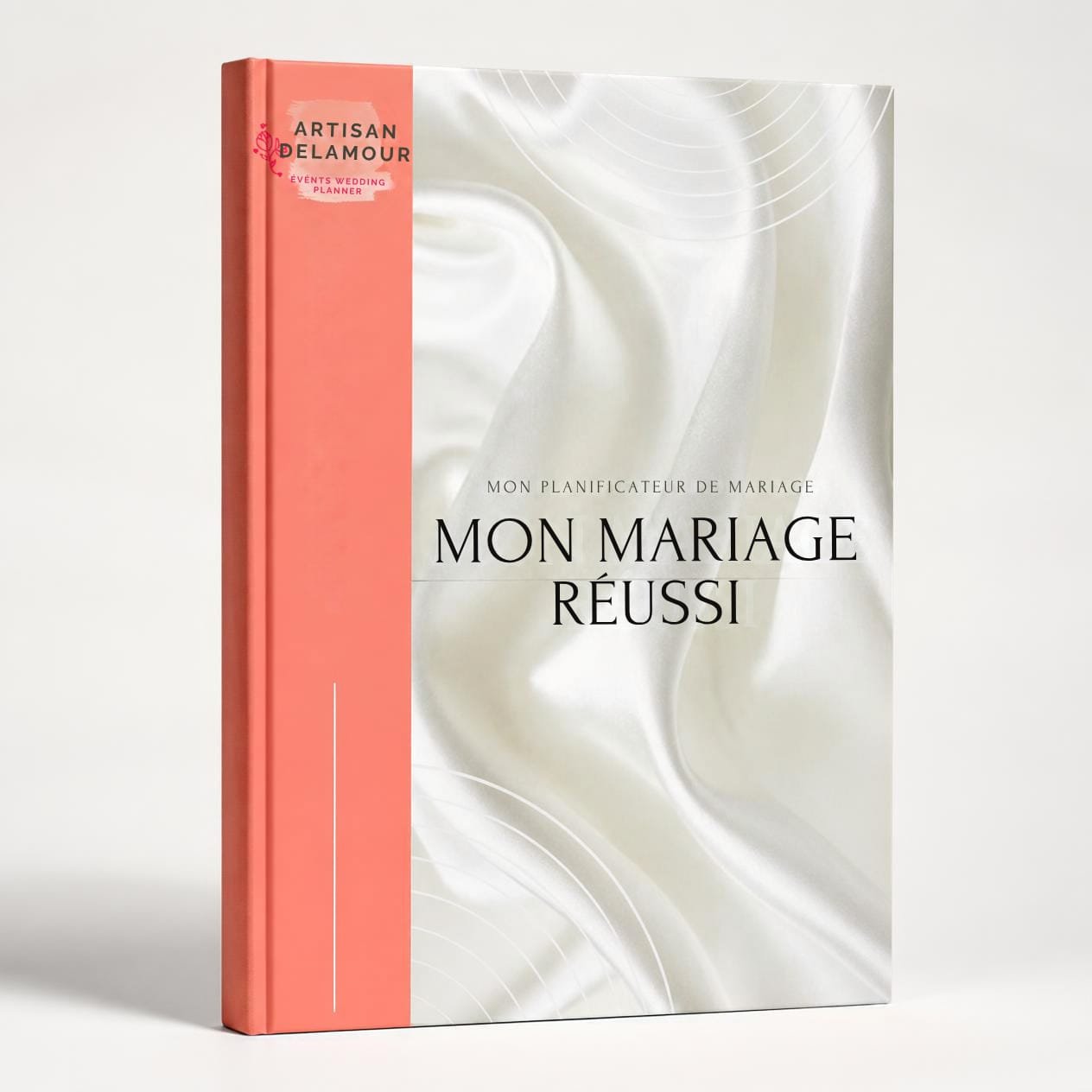 Le planner Mon Mariage Réussi, présenté de face